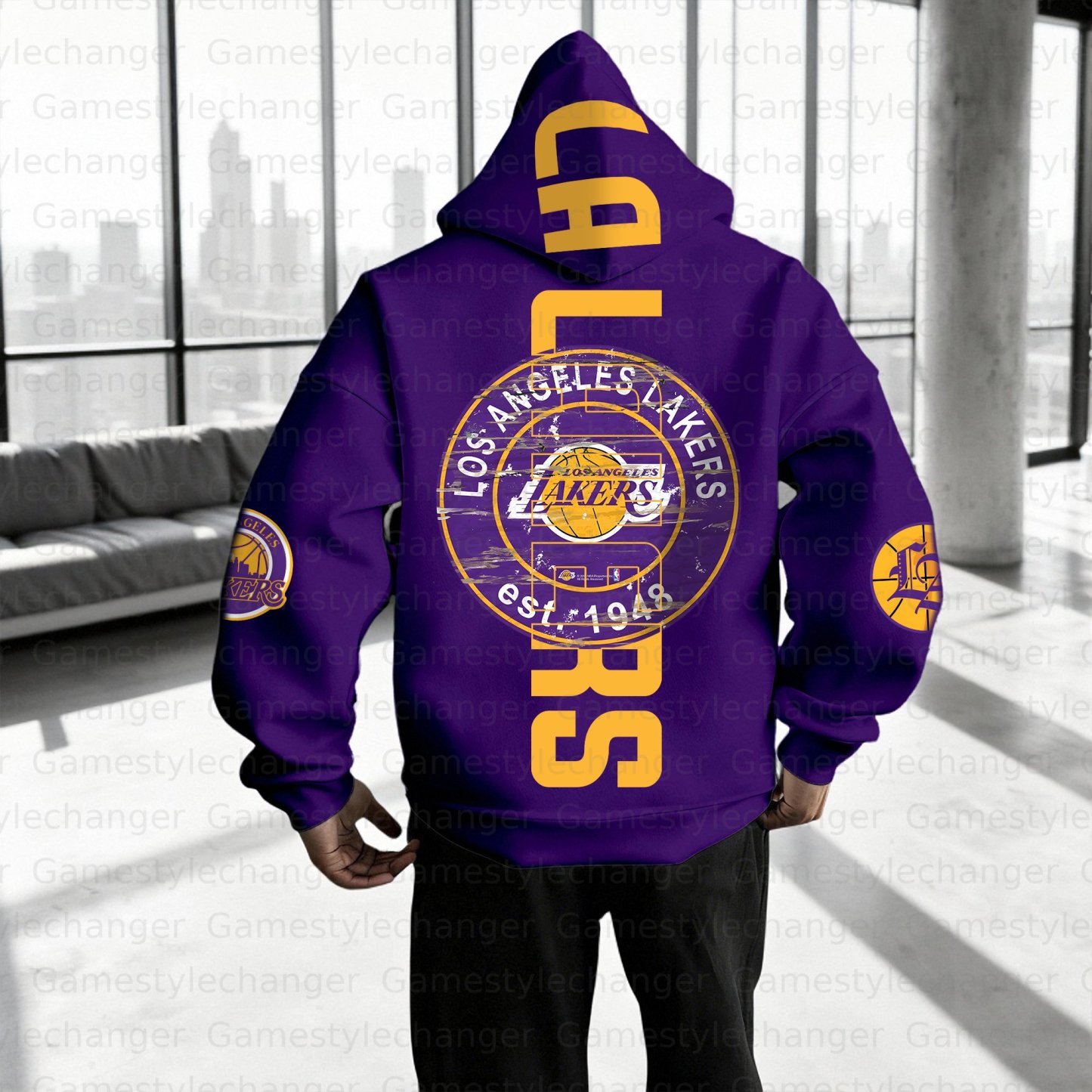 Unisex Graphic Streetwear Vintage Plush Hoodie