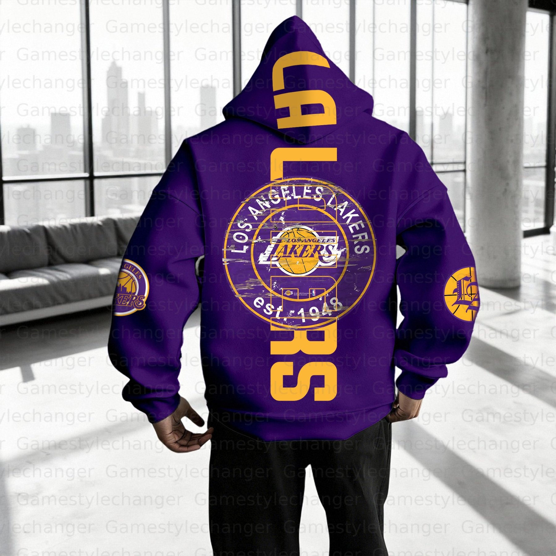 Unisex Graphic Streetwear Vintage Plush Hoodie