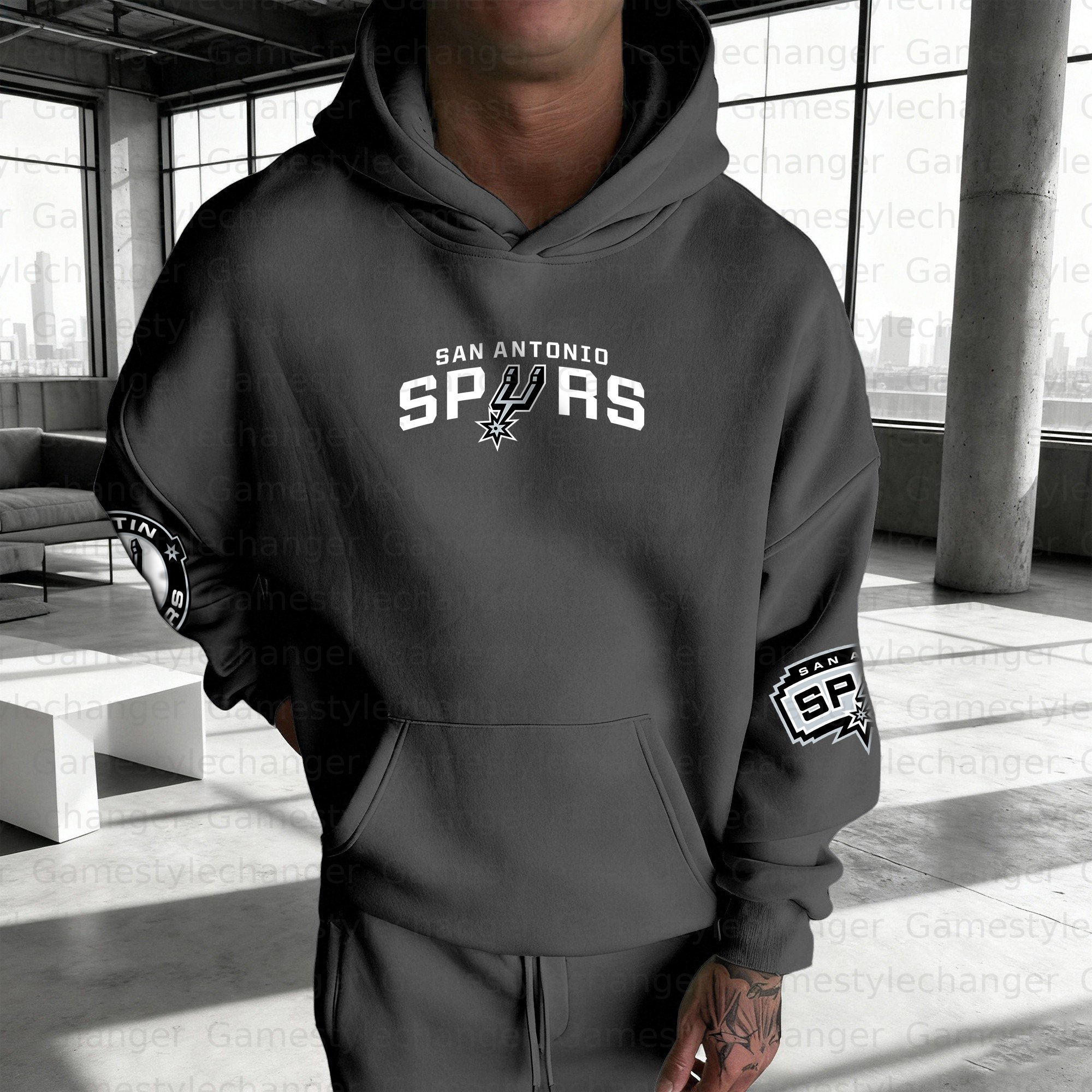 Unisex Graphic Streetwear Vintage Plush Hoodie