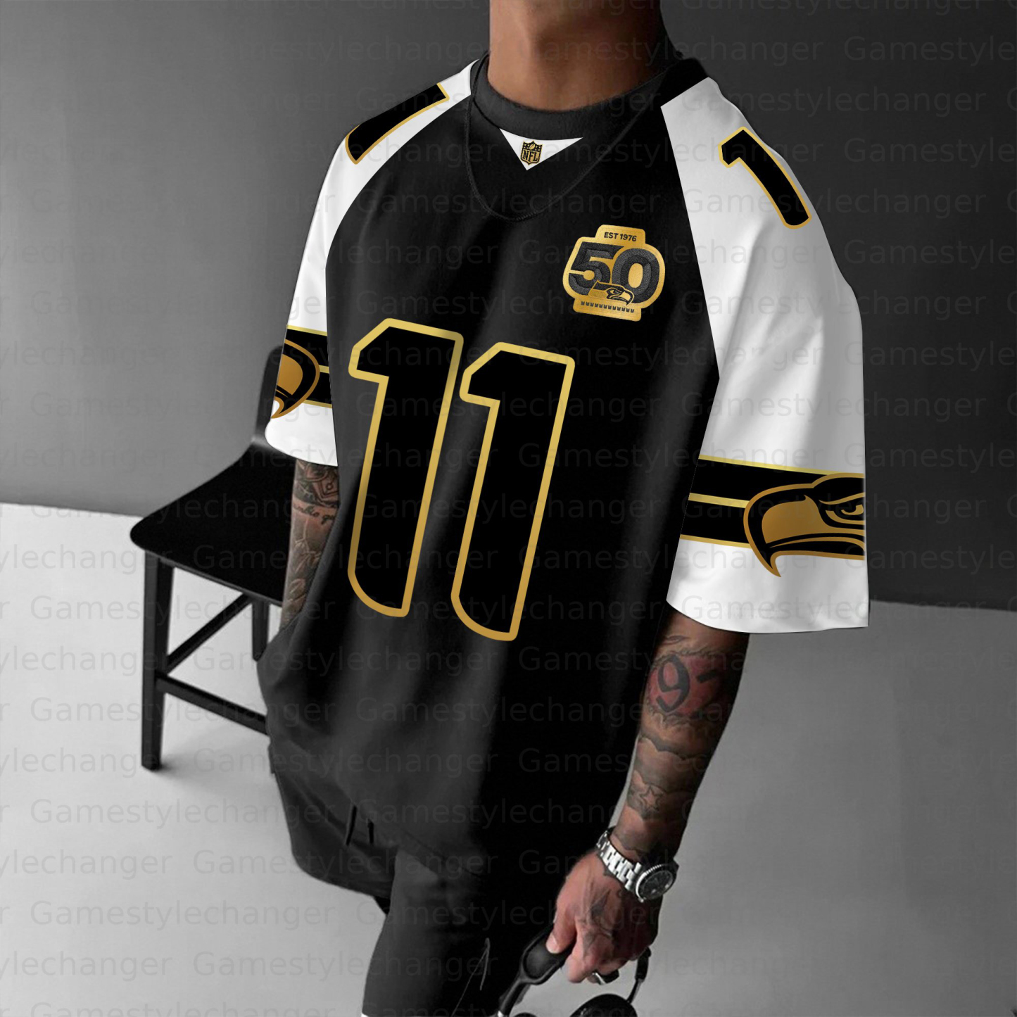 Unisex "Seattle Seahawks" Inspired Trendy T-shirt