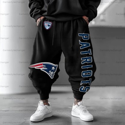 Unisex  “New England Patriots” Casual Anime Streetwear Pant