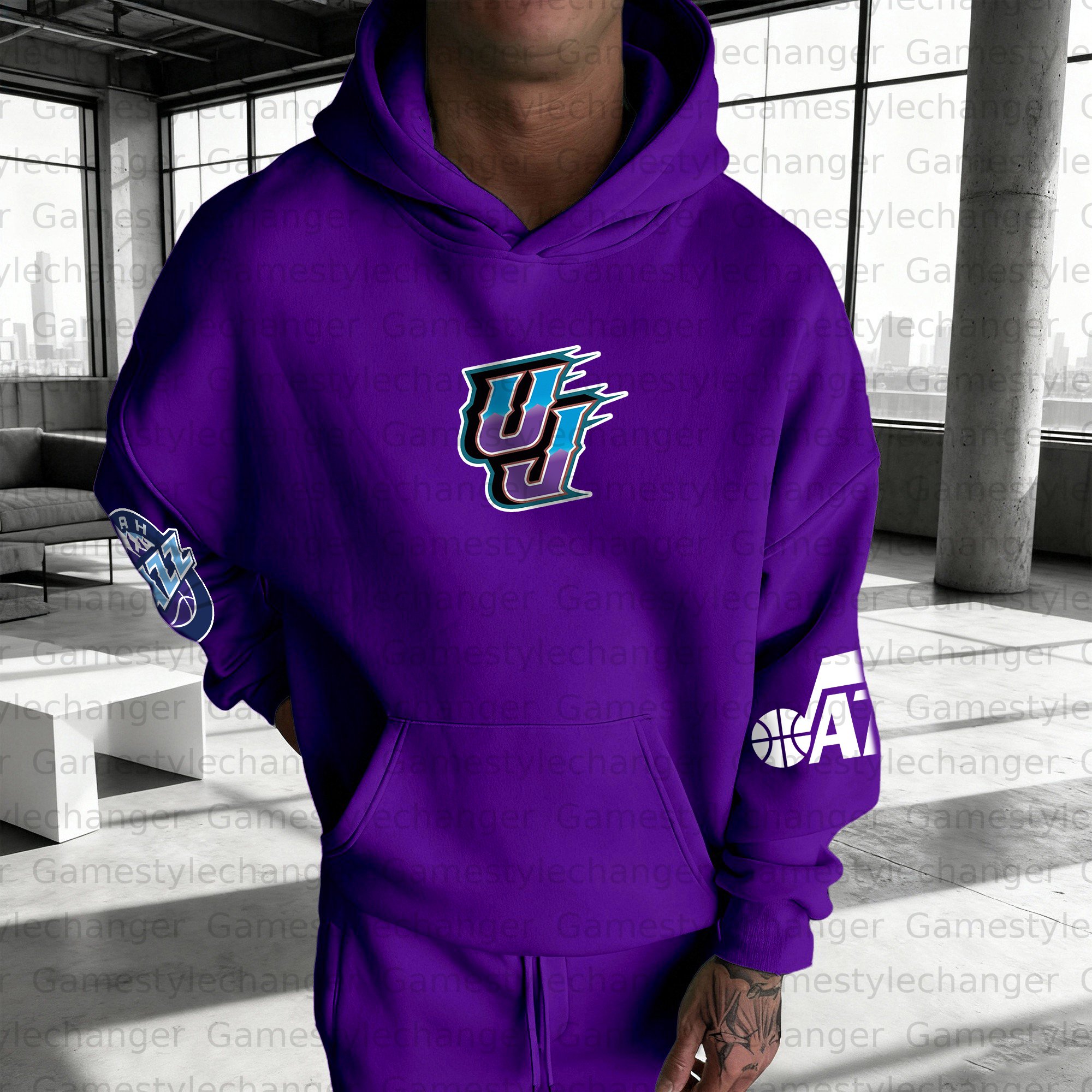 Unisex Graphic Streetwear Vintage Plush Hoodie