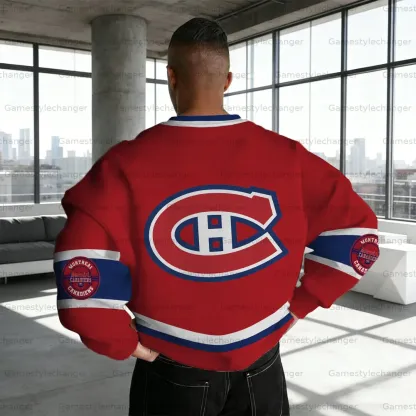 Unisex "Montreal Canadiens" Graphic Inspired Vintage Sweatshirt
