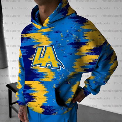 Unisex "Los Angeles Chargers" Graphic Streetwear Vintage Plush Hoodie