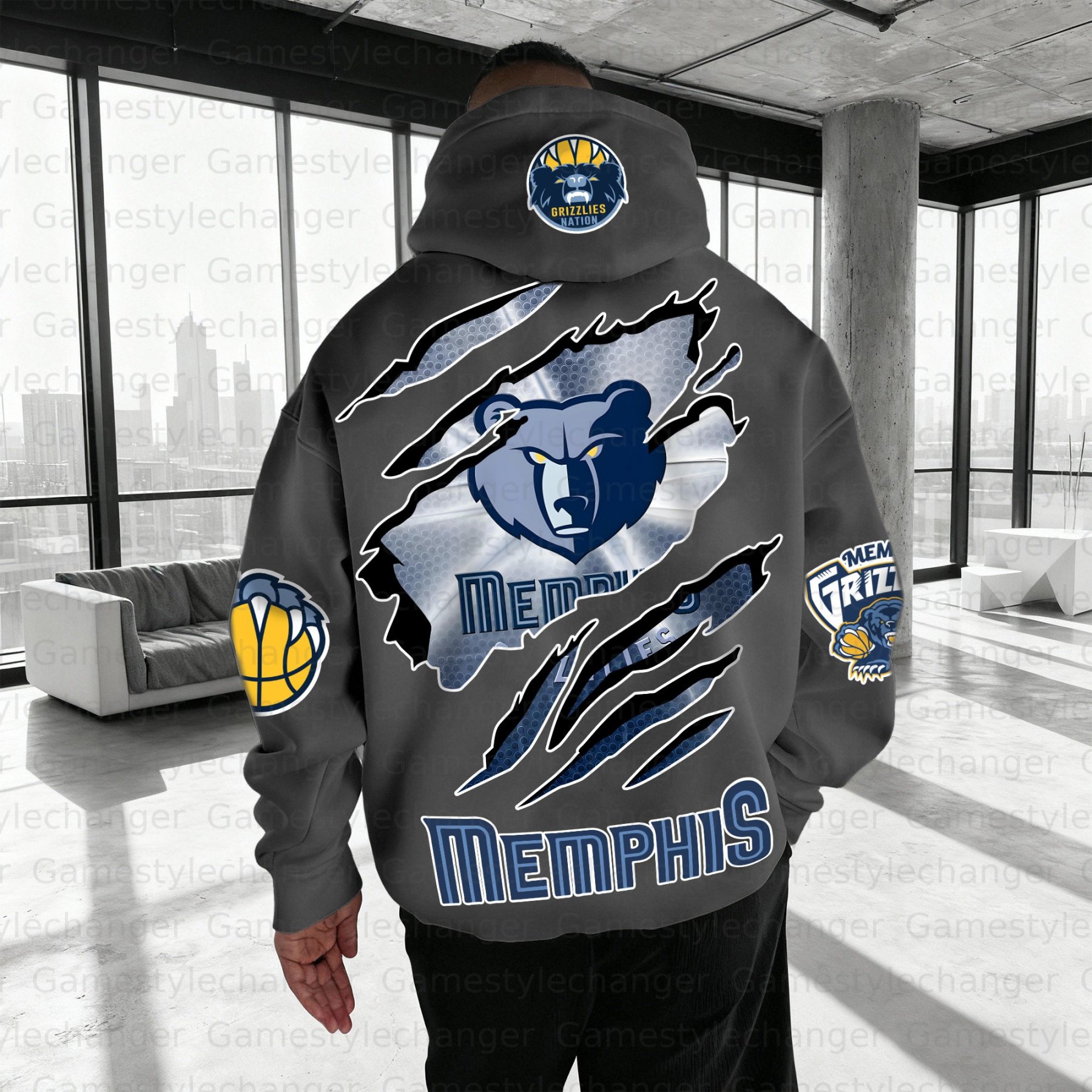 Unisex Graphic Streetwear Vintage Plush Hoodie