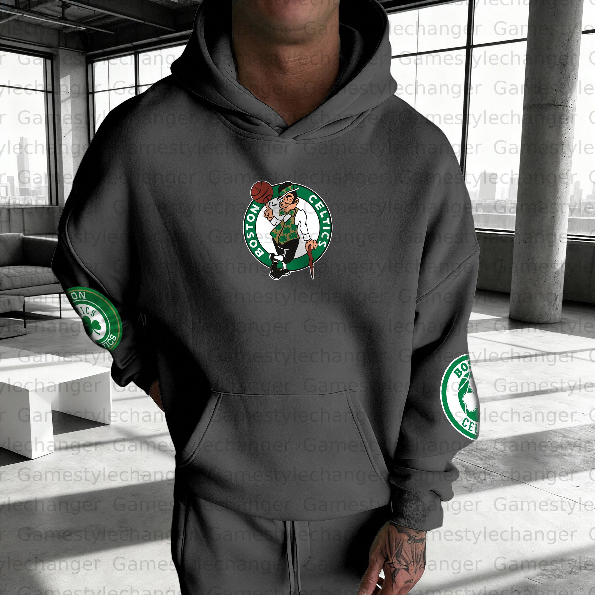 Unisex Graphic Streetwear Vintage Plush Hoodie