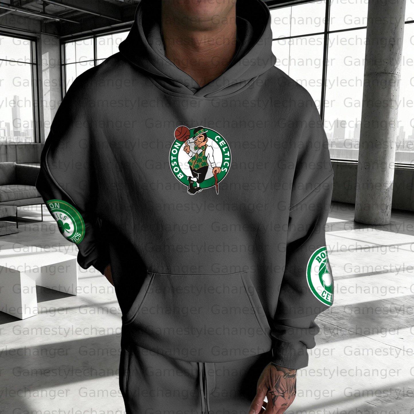 Unisex Graphic Streetwear Vintage Plush Hoodie