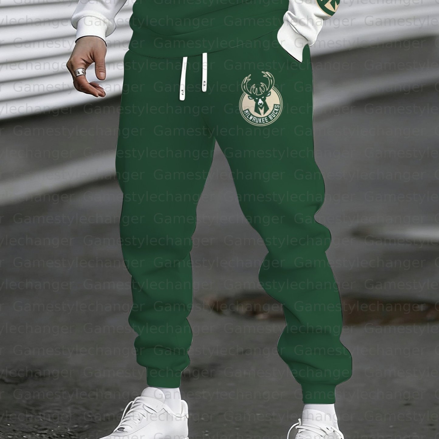 “Milwaukee Bucks” Hoodie & Pants 2 Pieces Set