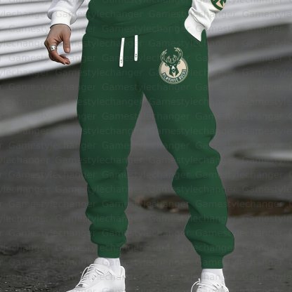 “Milwaukee Bucks” Hoodie & Pants 2 Pieces Set