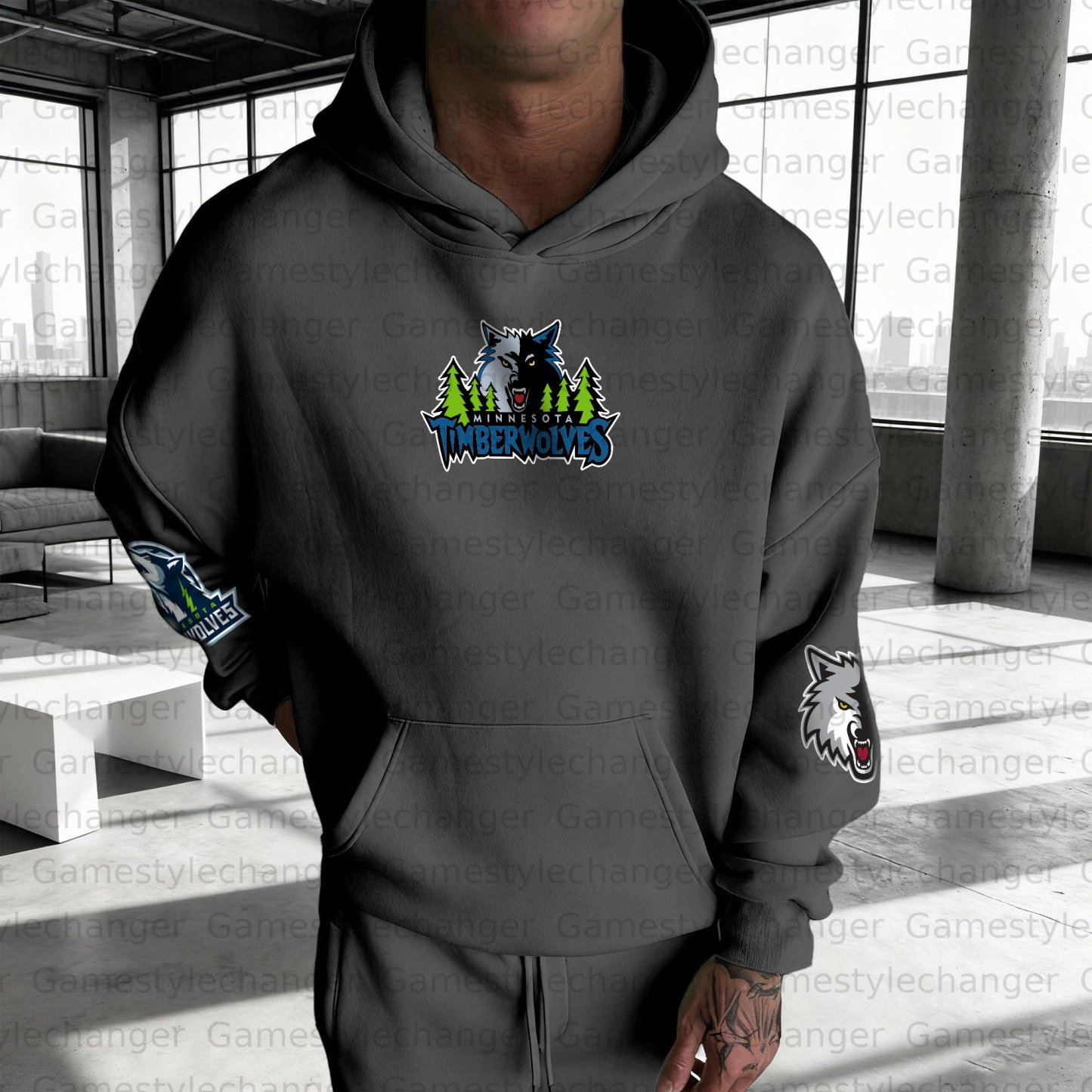 Unisex Graphic Streetwear Vintage Plush Hoodie