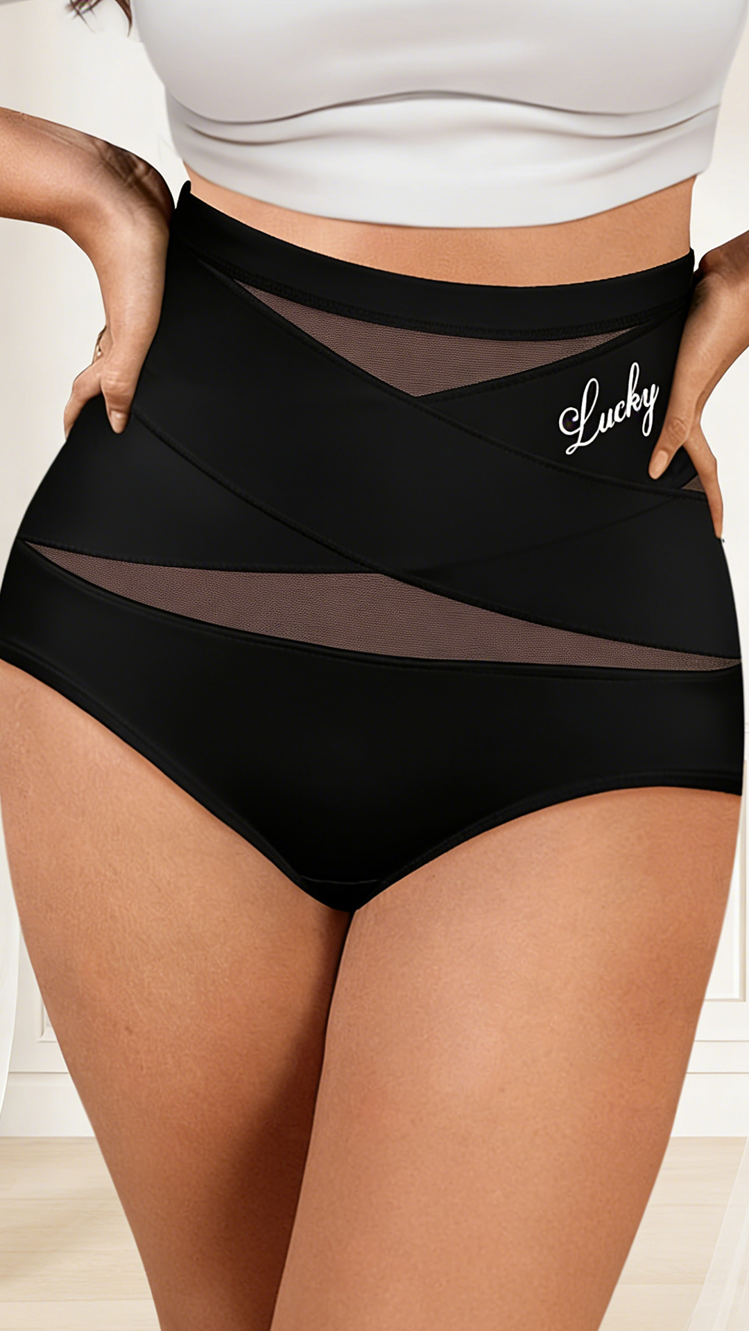 Women's High-Waisted Tummy Control Briefs