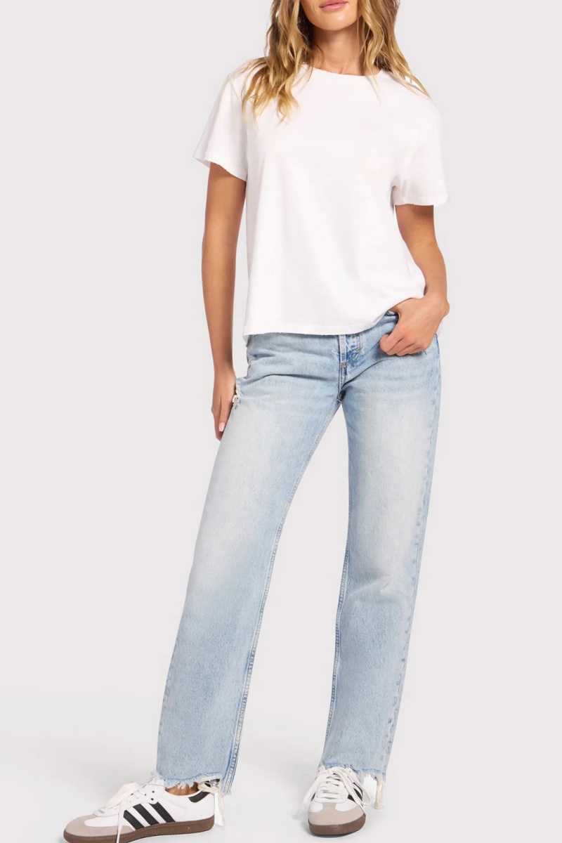 Solid-Color Breathable Cool  Versatile T-Shirt