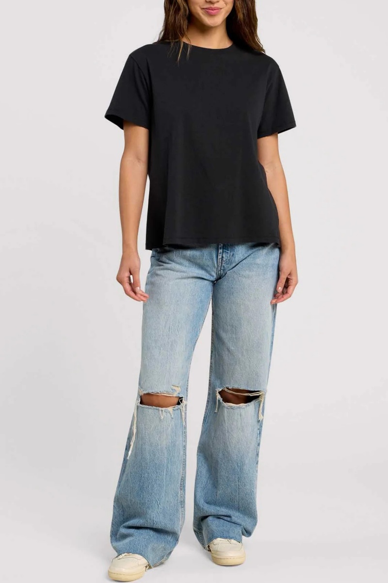 Solid-Color Breathable Cool  Versatile T-Shirt