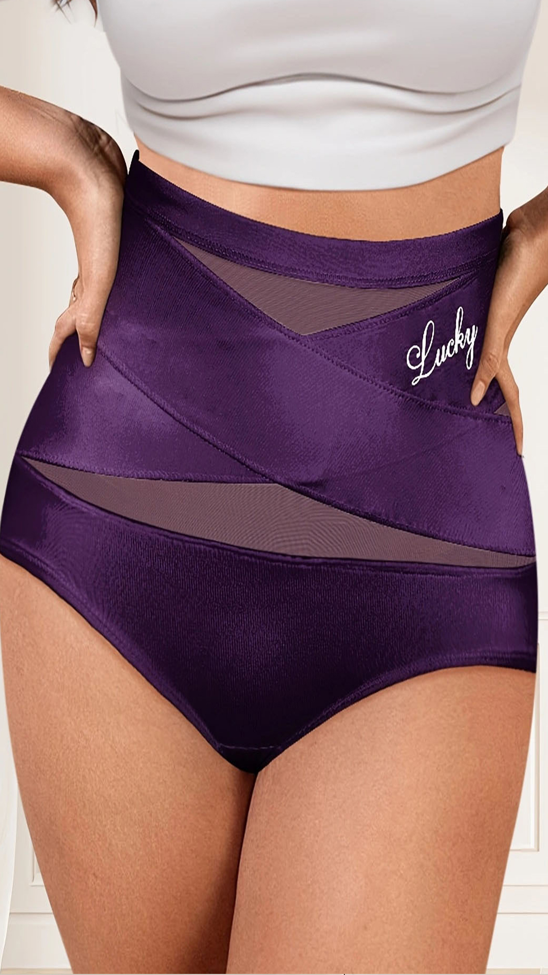 Women's High-Waisted Tummy Control Briefs