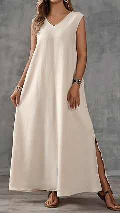 Women's Elegant Long A-Line Dress