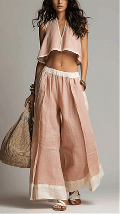 Women's Casual Elegant Solid Color Sleeveless V-Neck Suit