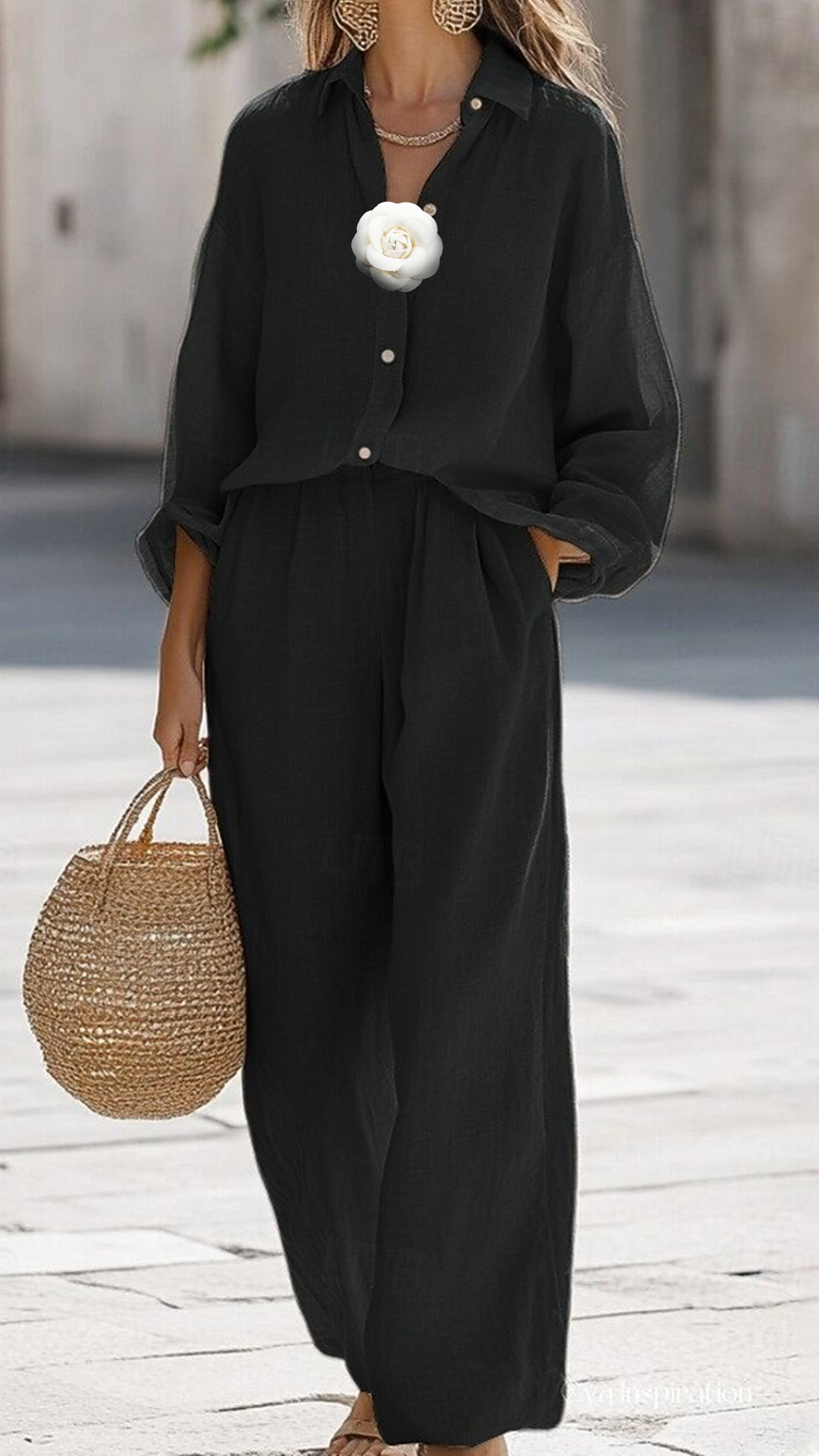 Women Daily Bolero Top Long Sleeve Shirt Collar Solid Color Weekend Black Blue Purple Spring Loose Fit