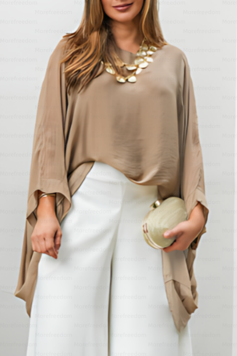 ⏰ LAST DAY SAVE 50%🔥Women's comfortable casual loose-fitting batwing sleeve top