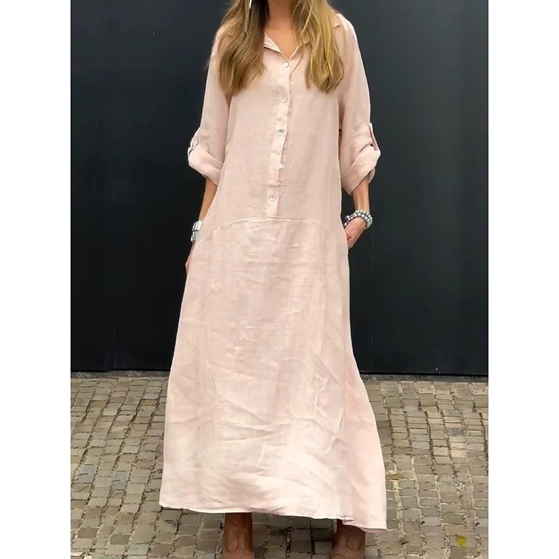 Women's Maxi Dress Sundress Shift Dress Vacation Casual Boho Daily Bea