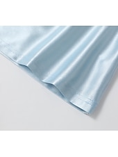 Women's Shirt Blouse Satin Plain Modern Casual Long Sleeve Shirt Collar Regular Elegant Tops Drape Neckline Daily Going out Ruched Loose Fit Black Wine Navy Blue Blue Khaki Fall