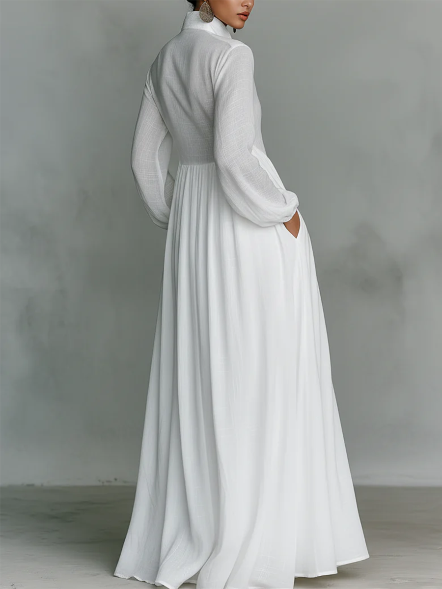 Women's Elegant and Romantic Vacation Maxi Dress