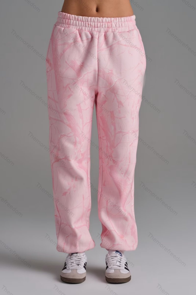 Couple's matching casual printed sweatshirt set