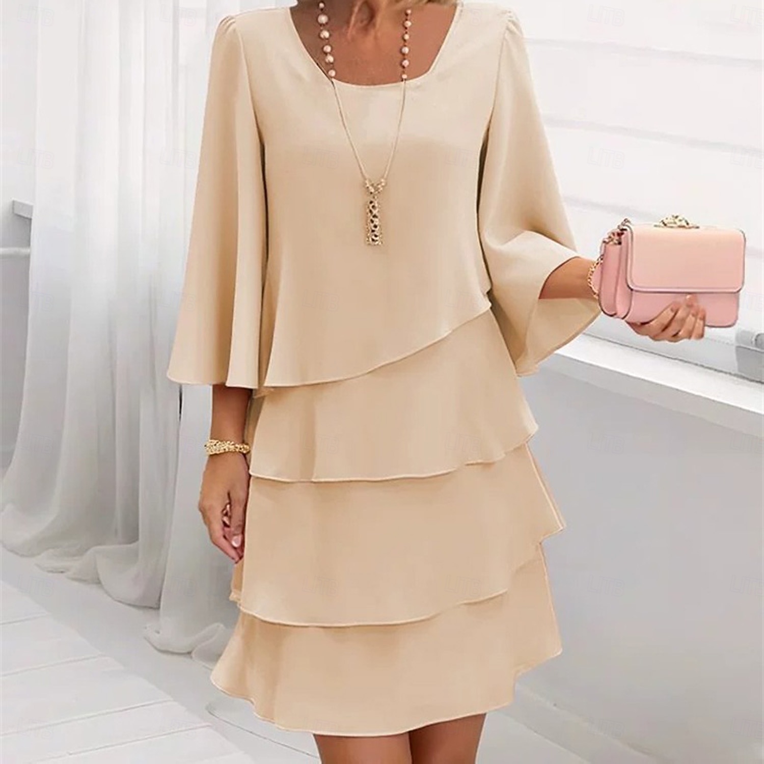 Women's Long Dress Maxi Dress Party Dress Chiffon Chiffon Dress Elegan