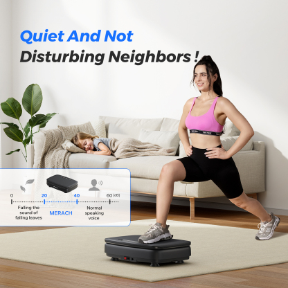 MERACH Vibration Plate Exercise Machine for Wellness and Fitness