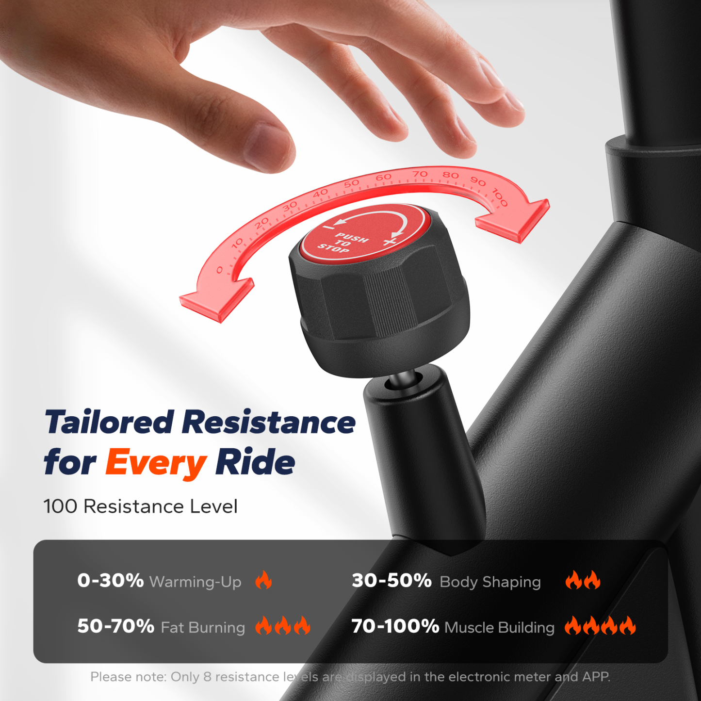 MERACH Exercise Bike, Stationary Bikes for Home, Magnetic Indoor Cycling Bike, 330lbs Capacity & Comfortable Seat Cushion & Tablet Mount for Weight Loss Gym Cardio