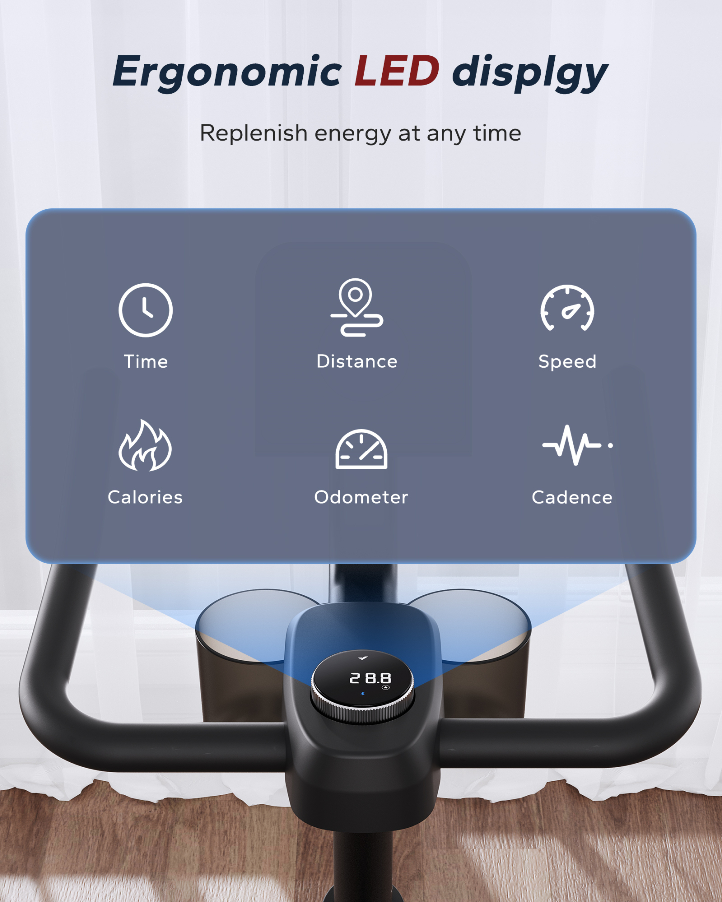 MERACH Exercise Bike, Brake Pad Stationary Bike with Exclusive App, Low Noise Indoor Cycling Bike with 300lbs Weight Capacity, Tablet Mount and Fitness Courses for Weight Loss