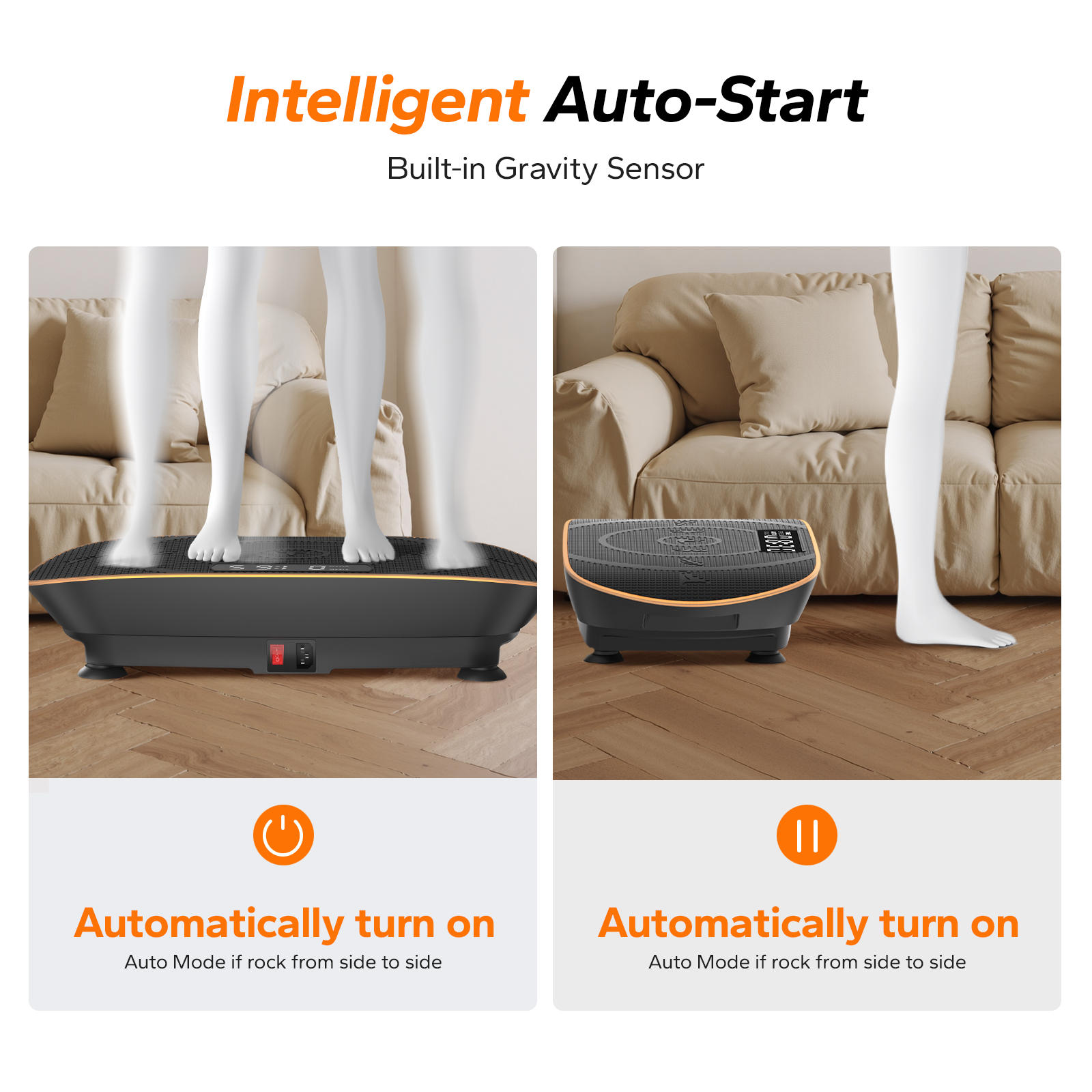 MERACH Vibration Plate Exercise Machine, Whole Body Shake Plate Exercise Machine with Remote Control