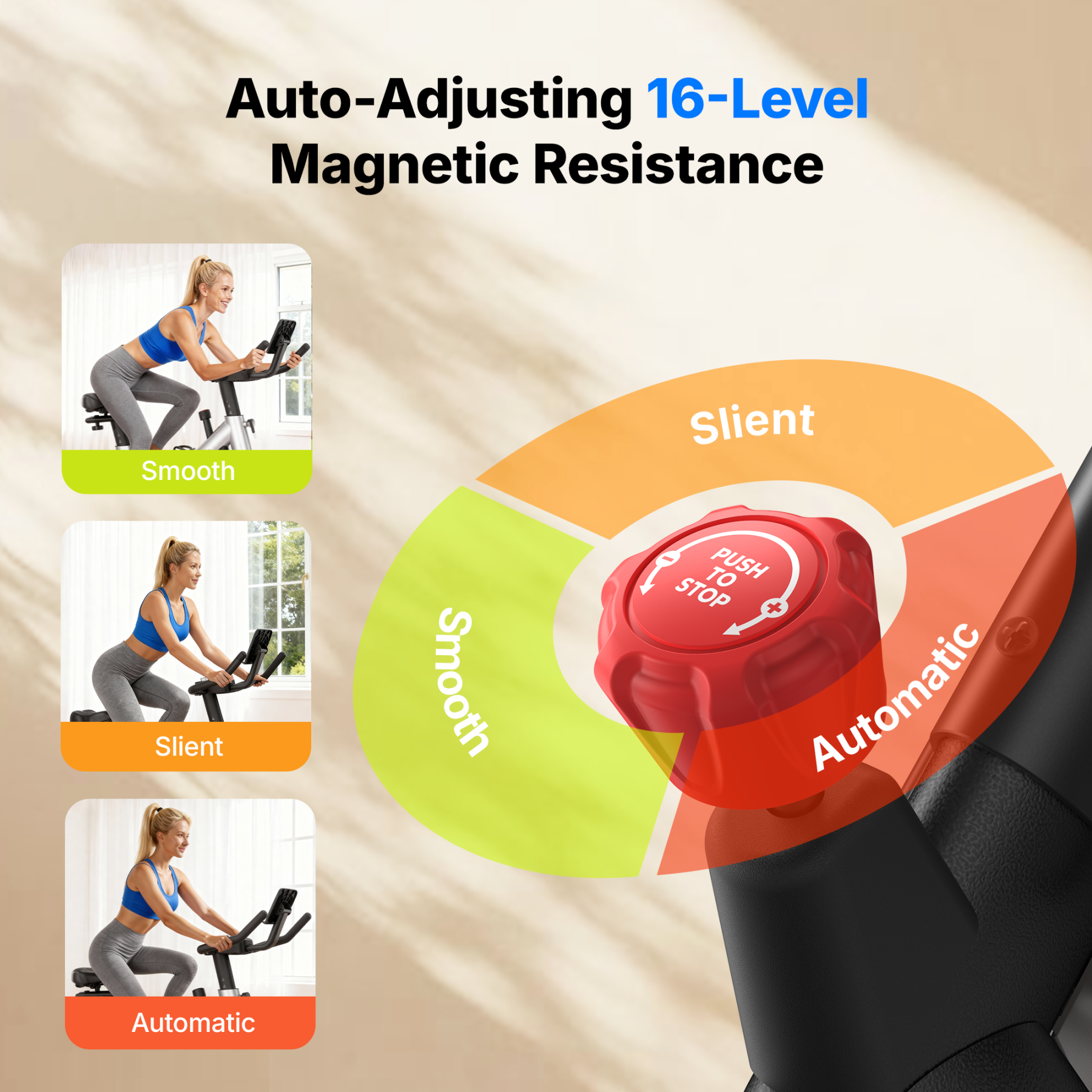 MERACH Exercise Bike for Home, 40LB Flywheel Magnetic Resistance Stationary Bike with Silent Belt Drive, Smart APP Bluetooth Connectivity, Indoor Cycling Bike for Full-Body Workout