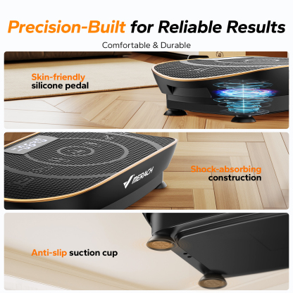 MERACH Vibration Plate Exercise Machine, Whole Body Shake Plate Exercise Machine with Remote Control