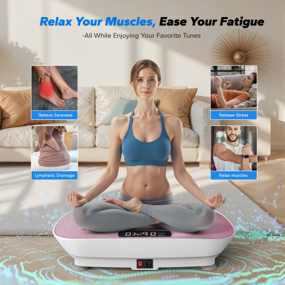 Whole Body Vibration Plate-Pink
