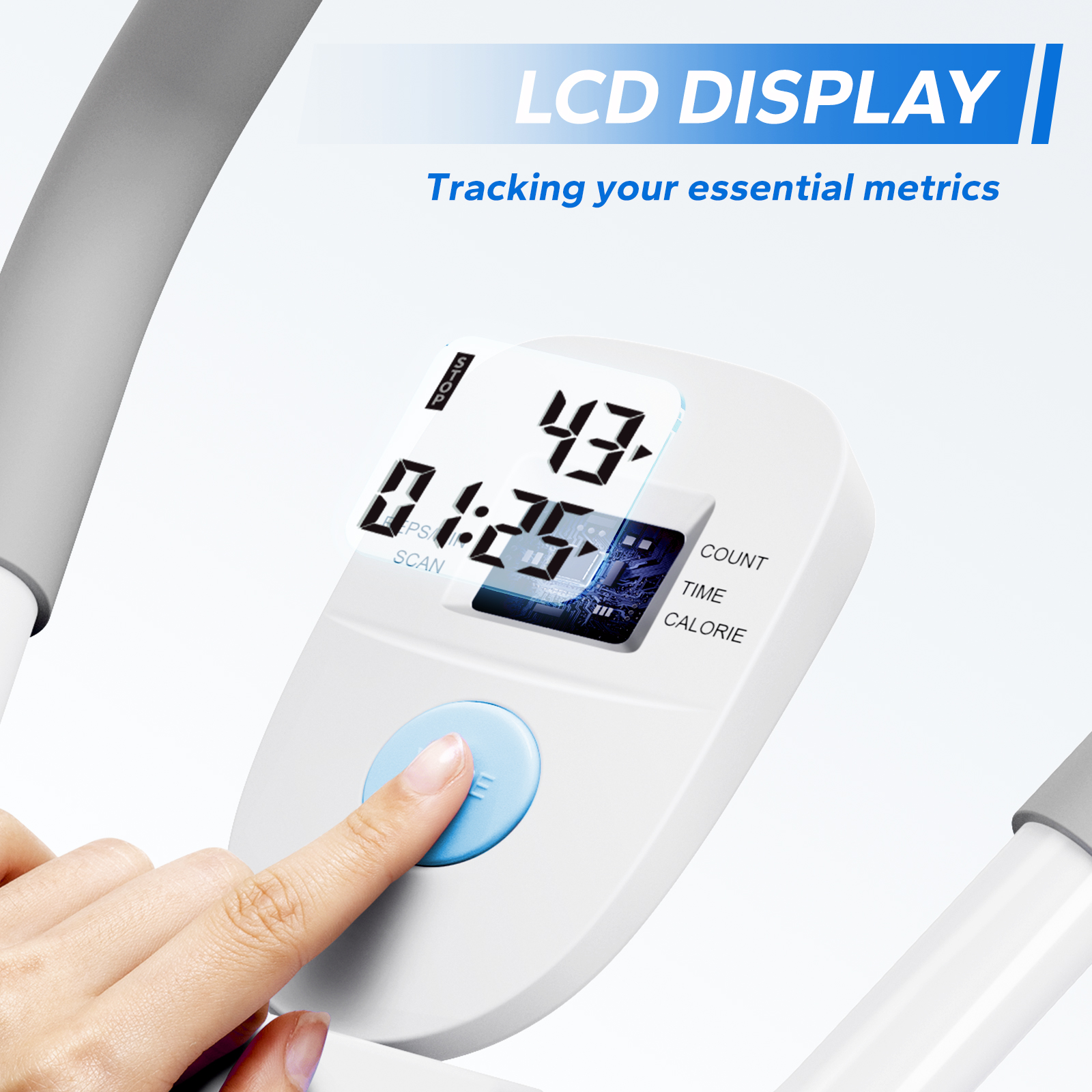 MERACH Ab Machine for Exercise, Adjustable Abdominal Workout machine for Home Gym, Foldable, Knee Protection