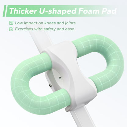 MERACH Ab Machine for Exercise, Adjustable Abdominal Workout machine for Home Gym, Foldable, Knee Protection