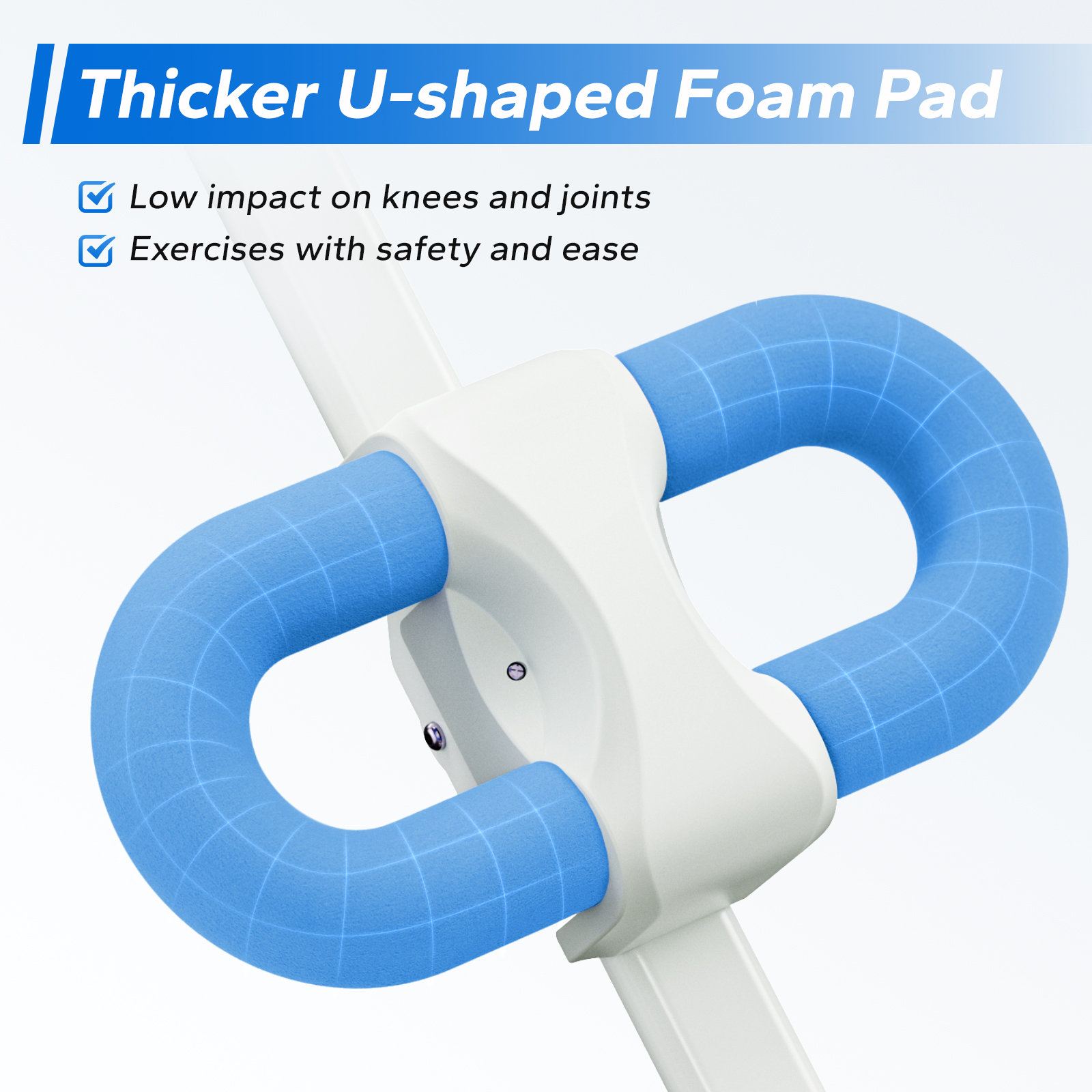 MERACH Ab Machine for Exercise, Adjustable Abdominal Workout machine for Home Gym, Foldable, Knee Protection