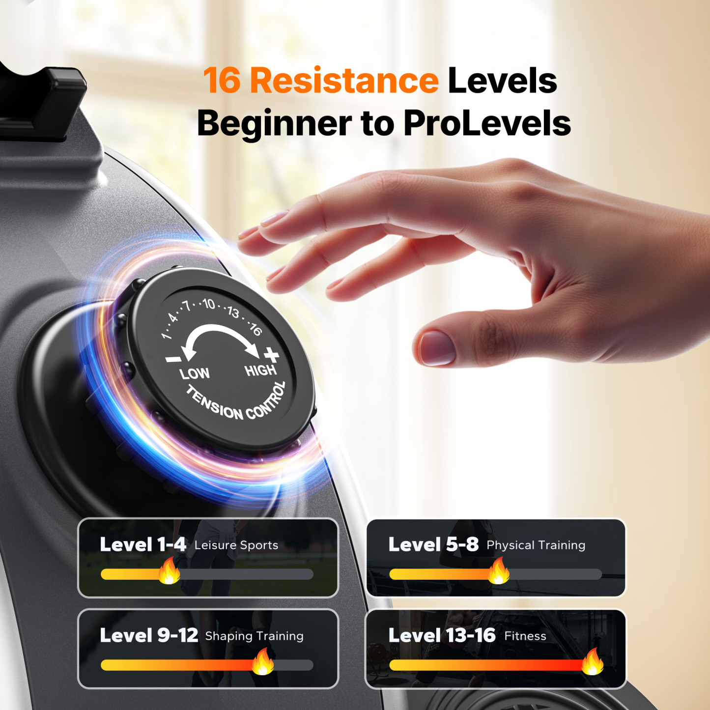 MERACH Rowing Machines with 15.6" Screen, Magnetic Rower for Home with 16 Resistance Levels, Quiet Dual Slide Rail, 350lbs Capacity, App Compatible