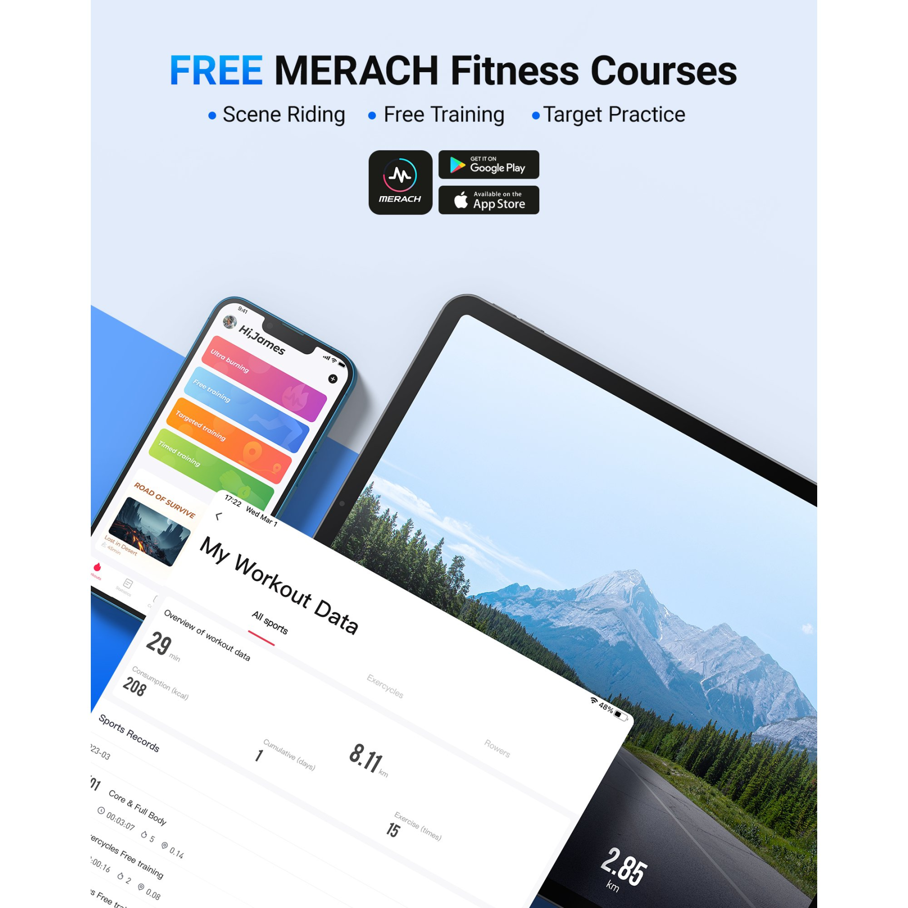 MERACH Indoor Cycling Bike, Exercise Bike for Home with Magnetic Resistance, Bluetooth Stationary Bike with APP Data Tracking, and Tablet Holder