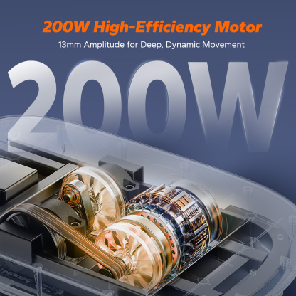 MERACH Vibration Plate Pro - 440 lbs Support, Enhanced Width & Motor, Bluetooth Sync, Silicone Pedals, Intense Fat Burning, Auto Start/Stop, Home Gym Equipment