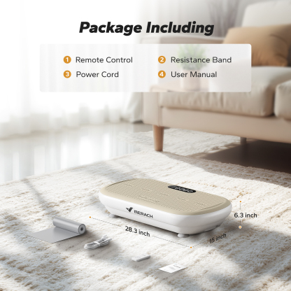 MERACH Vibration Plate Exercise Machine: Upgraded Width & Motor, Supports 440LBS, Bluetooth, Silicone Pedals, Deep Fat Burn, Smart Auto Start/Stop