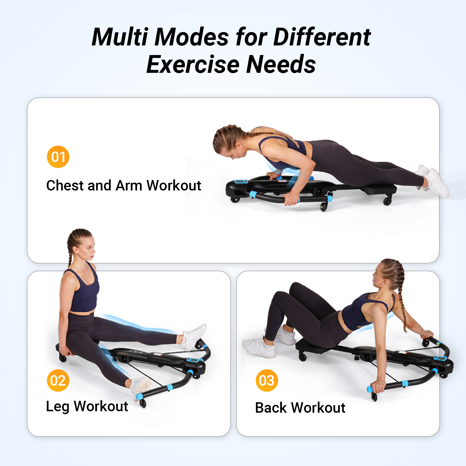 MERACH Ab Machines Rowing Machines Belly Trainers Dragonfly Machines, Multifunctional Fitness Equipment for Home Gym