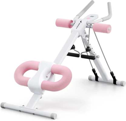 Adjustable Core Ab Trainers-white