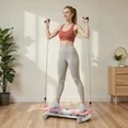MERACH Slim Waist Twister - 300 lbs Silent Ab Toner Machine for Women, Core Workout Board, Home Gym Equipment for Hourglass Figure & Love Handle Reduction
