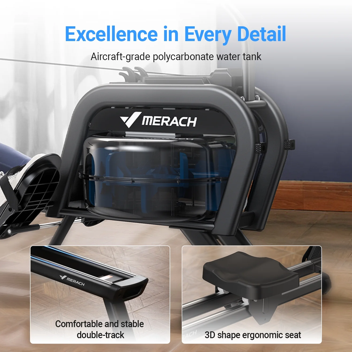 R06 Water Magnetic Rower