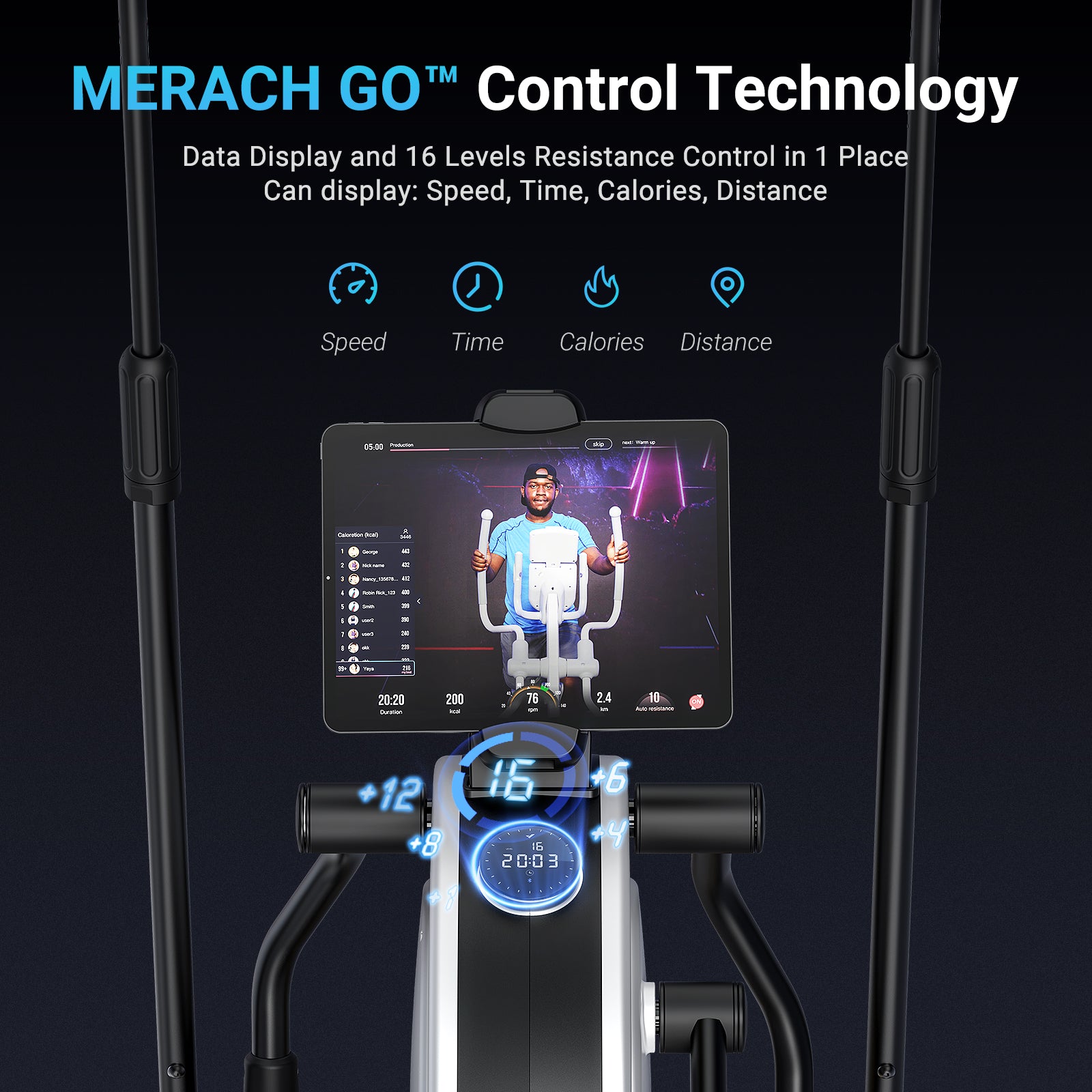 Adjustable Elliptical Machine