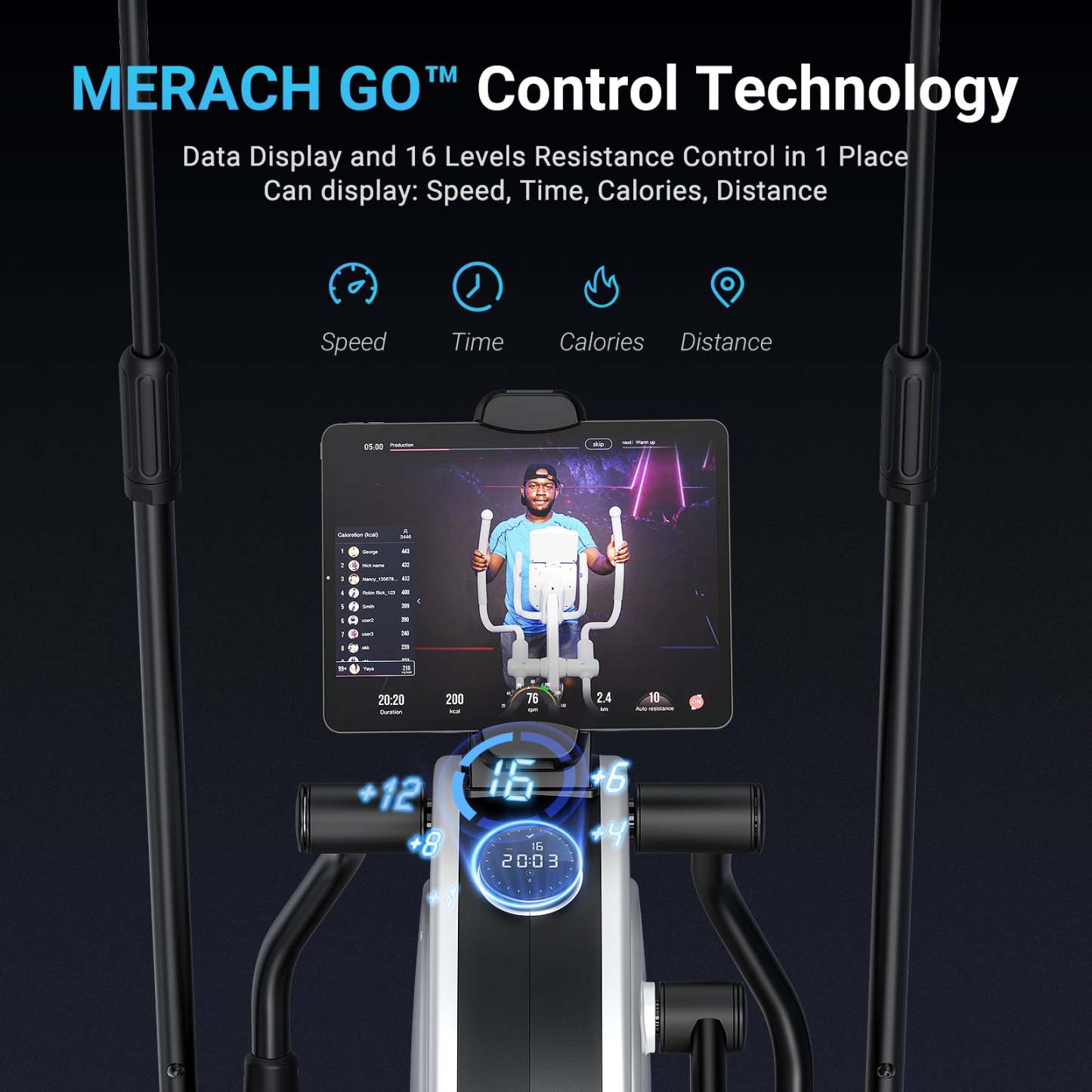 Adjustable Elliptical Machine