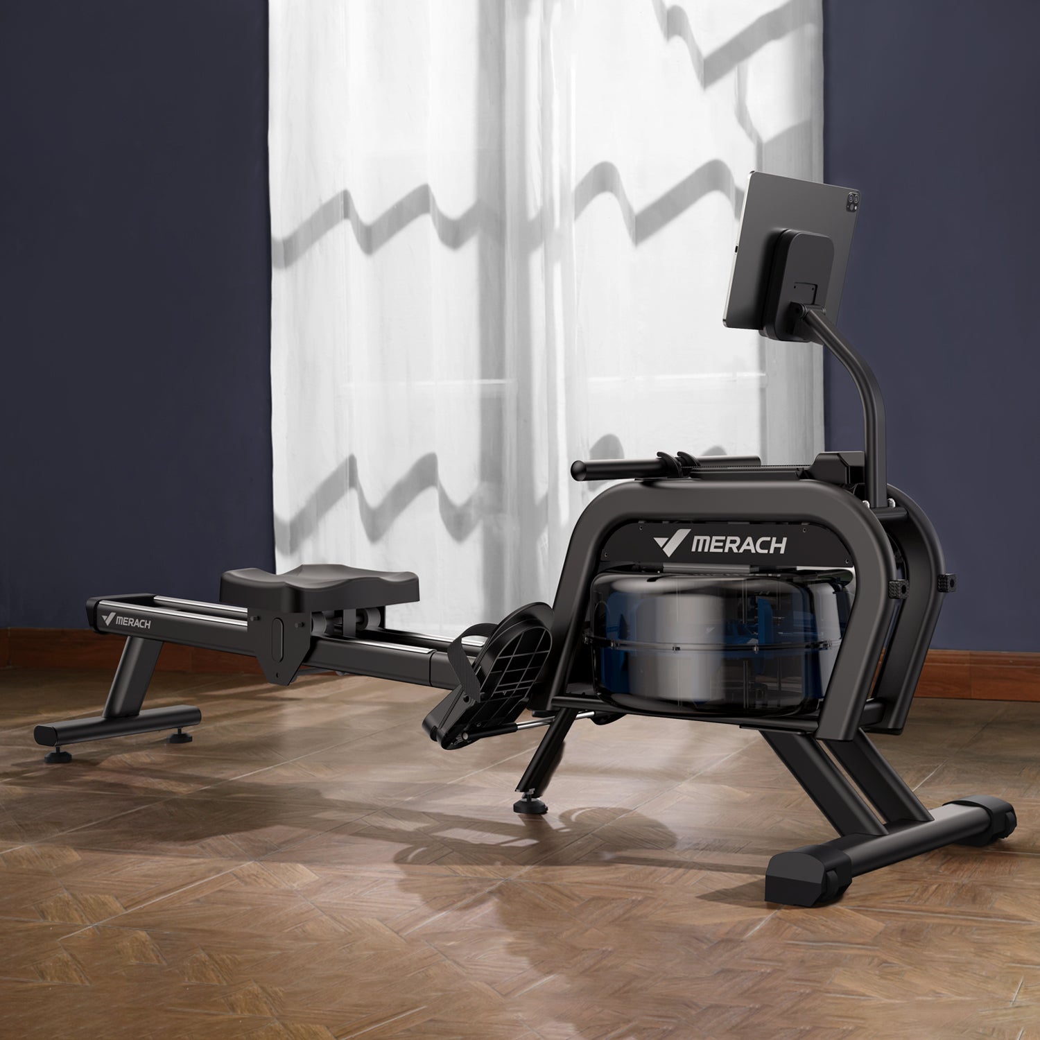 MERACH R06 Dual Resistance Rower with Auto Resistance Technology