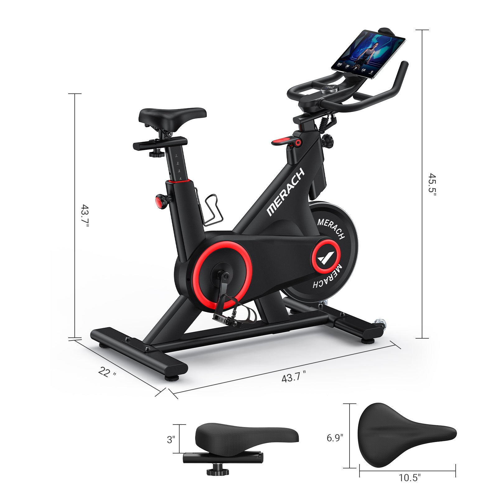 MERACH S09 Stationary Bike: The Complete Home Exercise Bike for