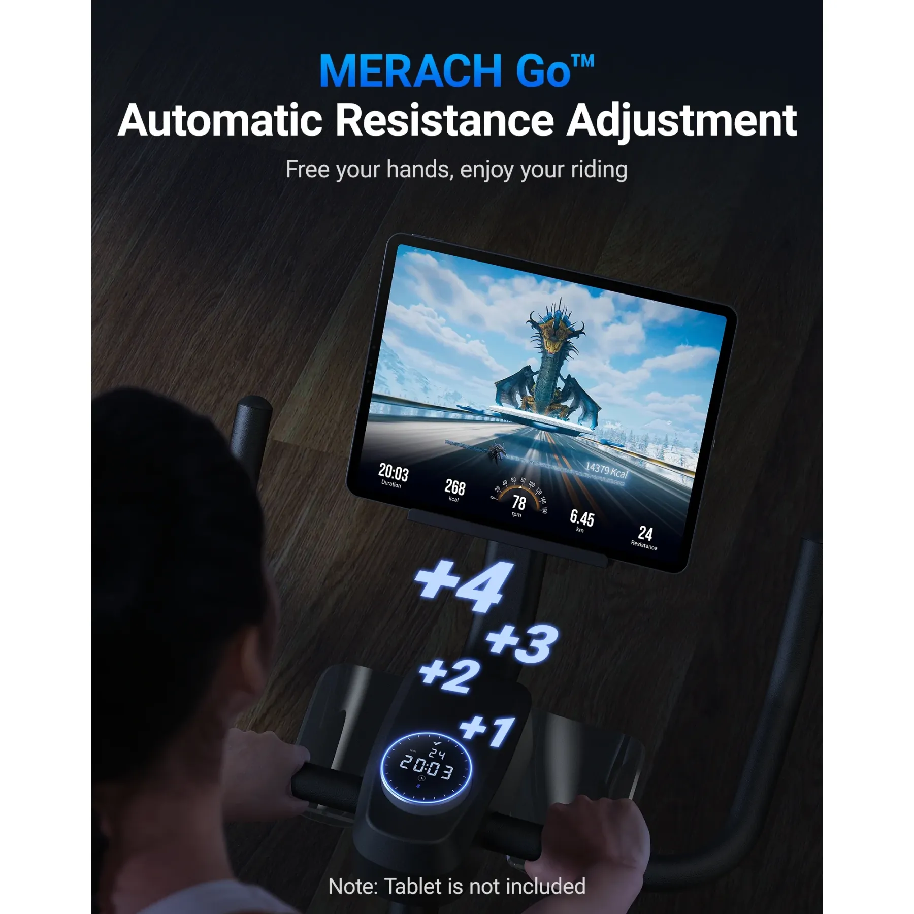 MERACH Indoor Cycling Bike, Exercise Bike for Home with Magnetic Resistance, Bluetooth Stationary Bike with APP Data Tracking, and Tablet Holder